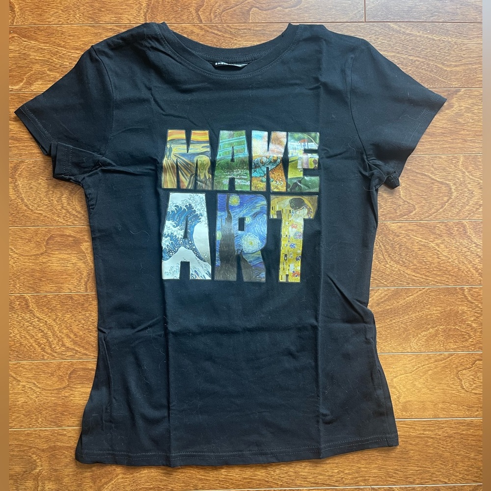 Make Art tee